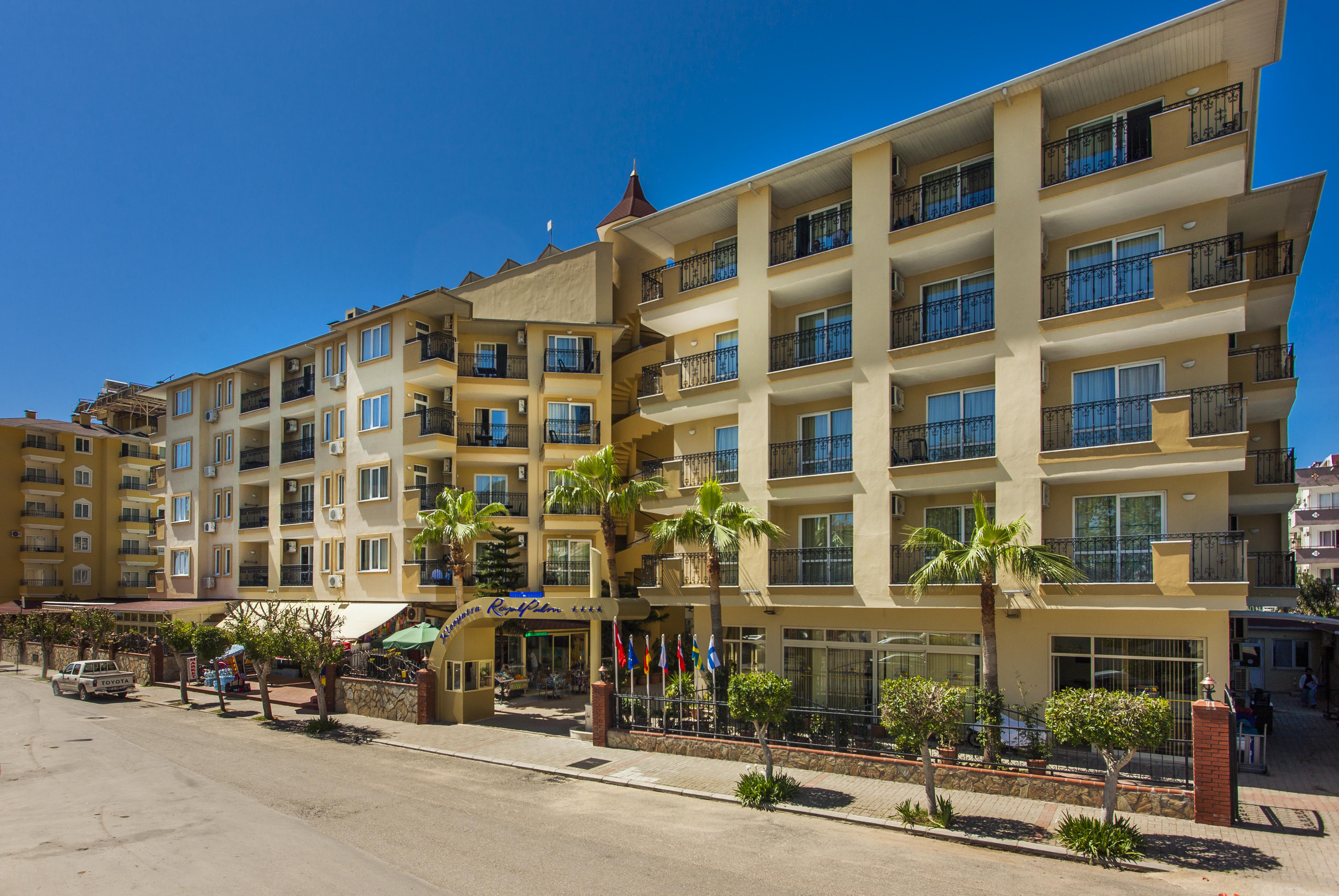 Kleopatra Royal Palm Hotel Алания Экстерьер фото